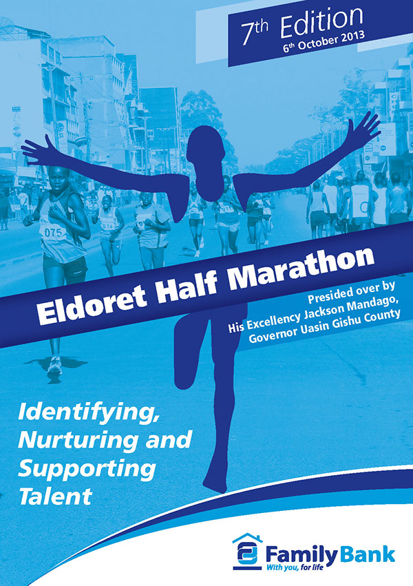 Family Bank - Eldoret Half Marathon on Behance