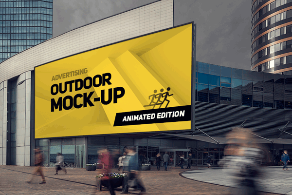 Animated Outdoor Mock-up