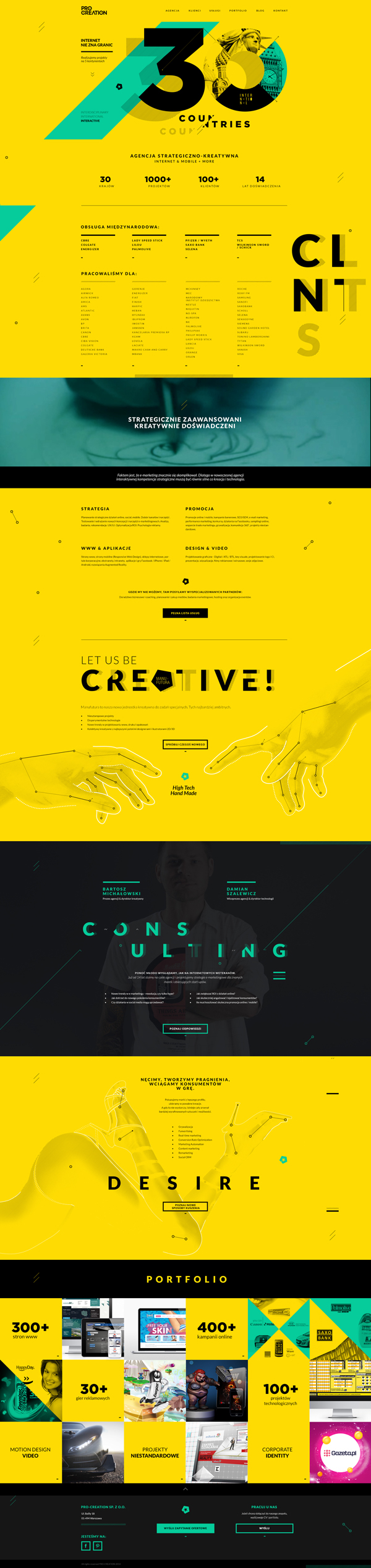 Pro Creation Modern Website Design