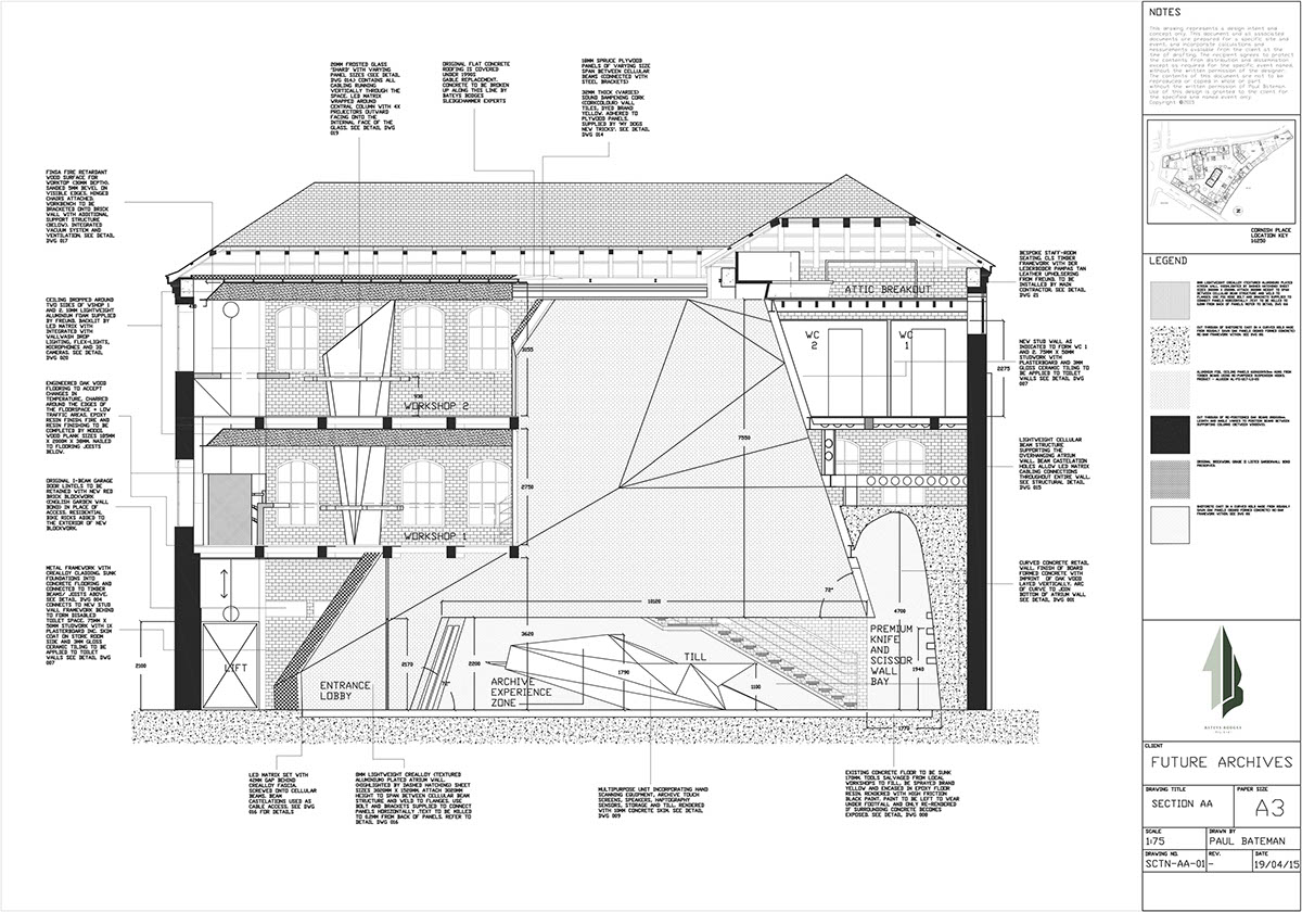 Detail Drawings Plans, Section, Detail. PROJECT UMBRA on Behance