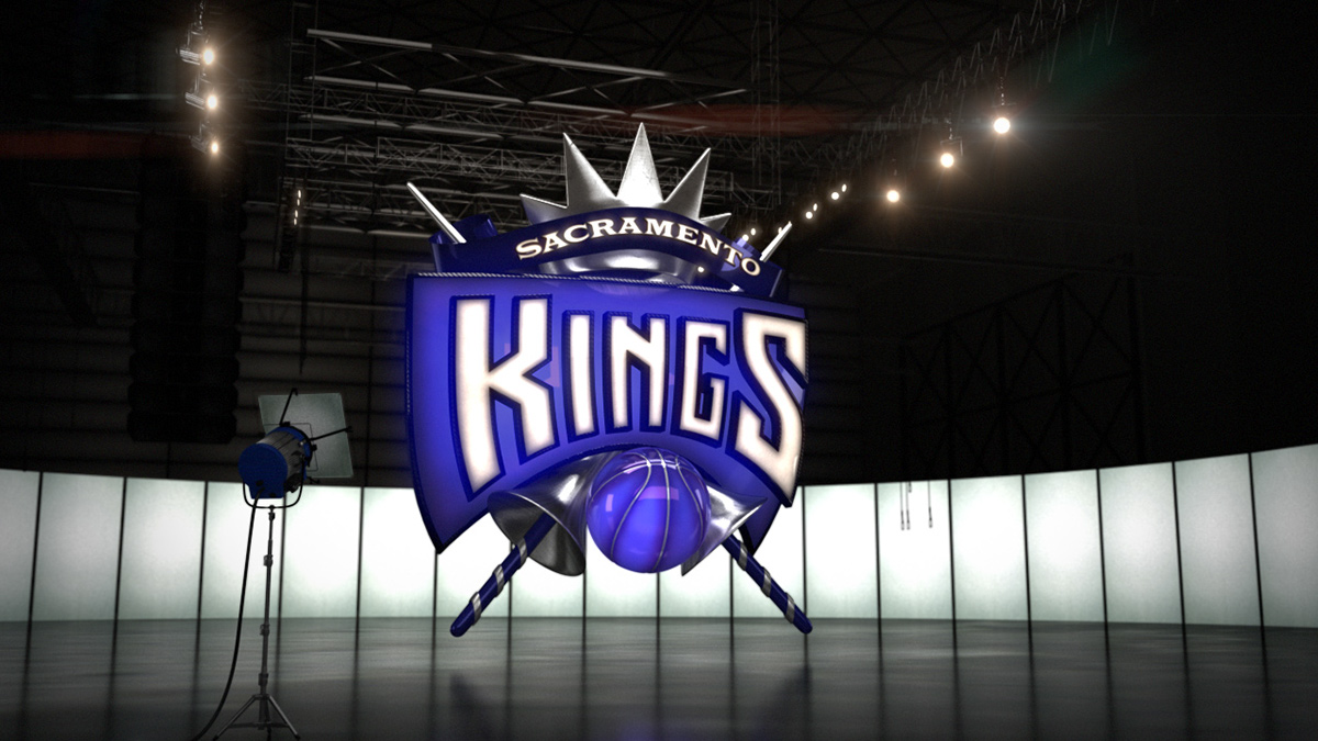 Création de logos 3D des équipes NBA - Studio Karma - Graphiste