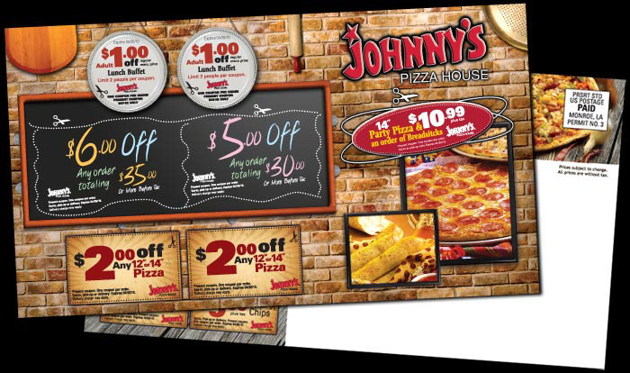 Johnny's Pizza House on Behance